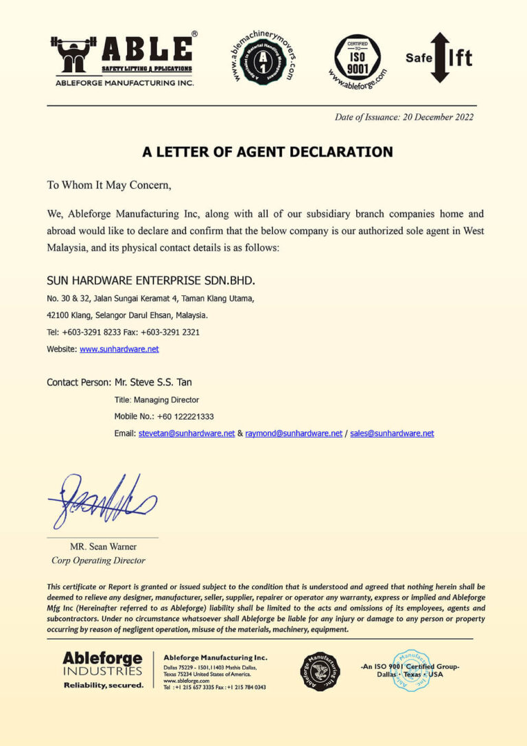 Able-Distributor-Certificate (1)