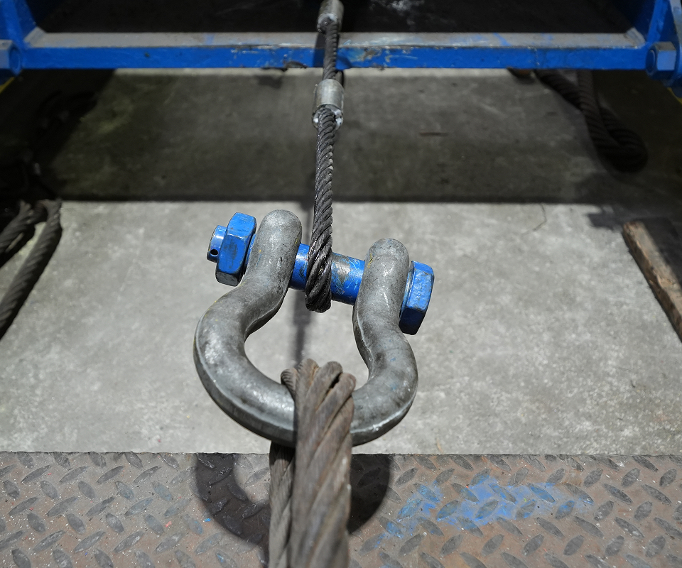 Tensile Load Test close up
