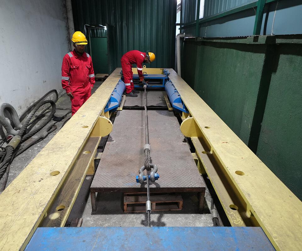 Tensile Load Test process